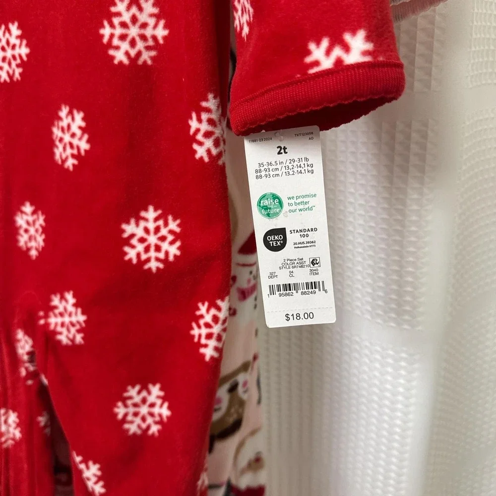 Carter's Christmas pajamas